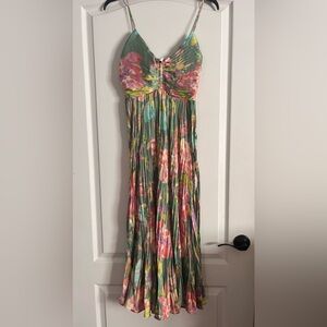 ASTR Floral Midi Dress XS